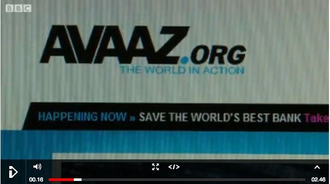Avaaz online political campaigns targeting MPs